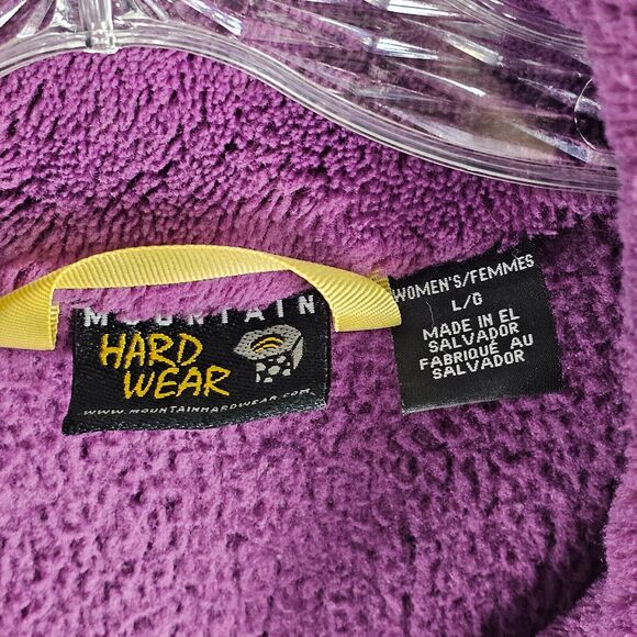 Mountain Hardwear Jacket Womens Large Deep Pile Sherpa Fleece Full Zip - Picture 4 of 8